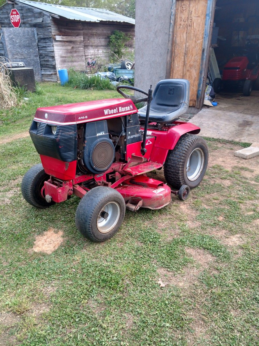 Toro wheel horse 414-8 mower
