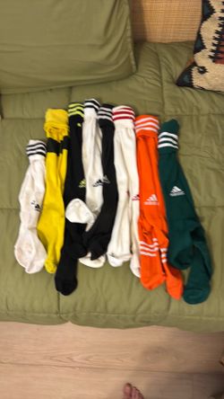 7 Pair of Adidas Soccer Socks