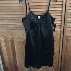 Black Silky Dress