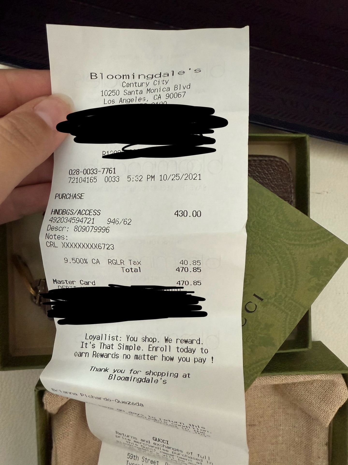 Authentic Gucci Wallet