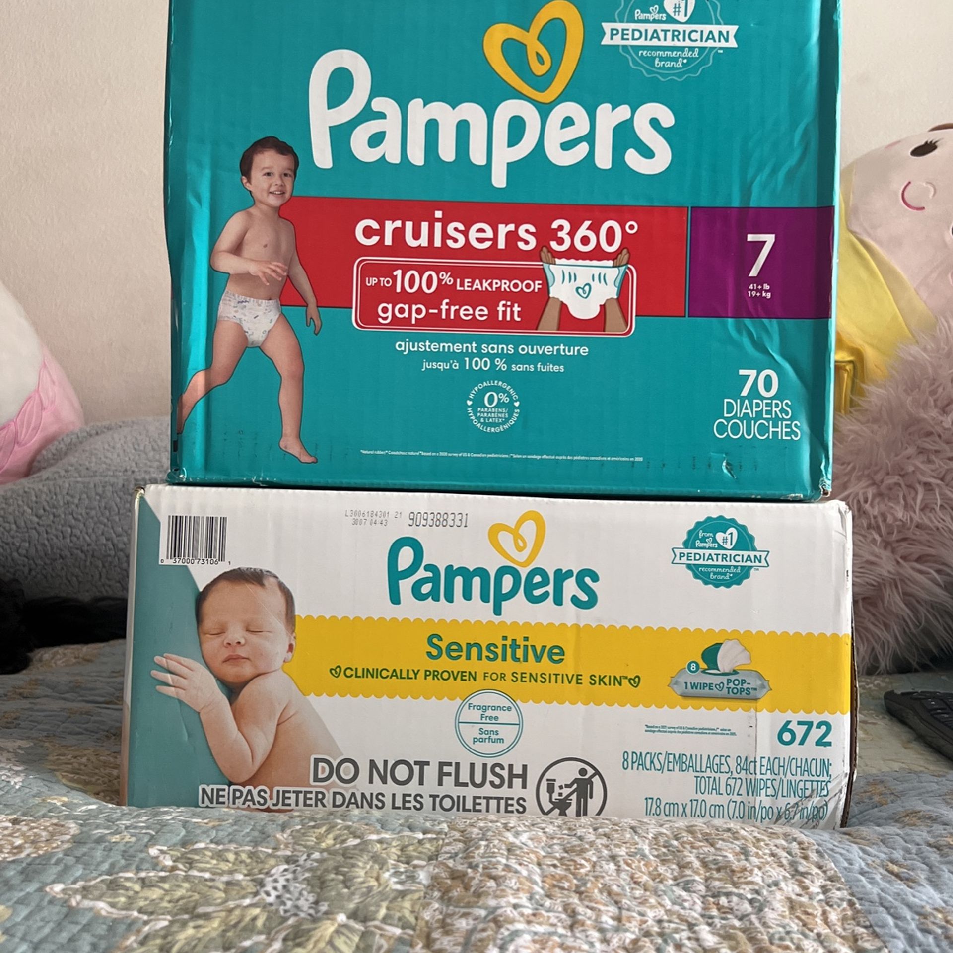 Pampers Cruisers Diapers Size 7 84 Ct.