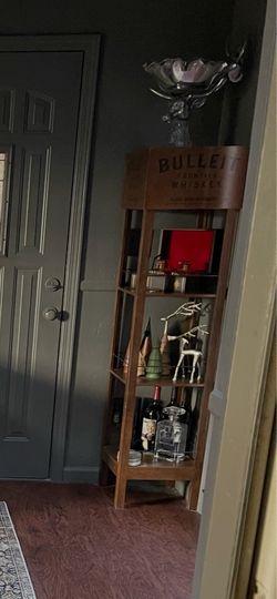 Bar whiskey shelve cabinet  man cave