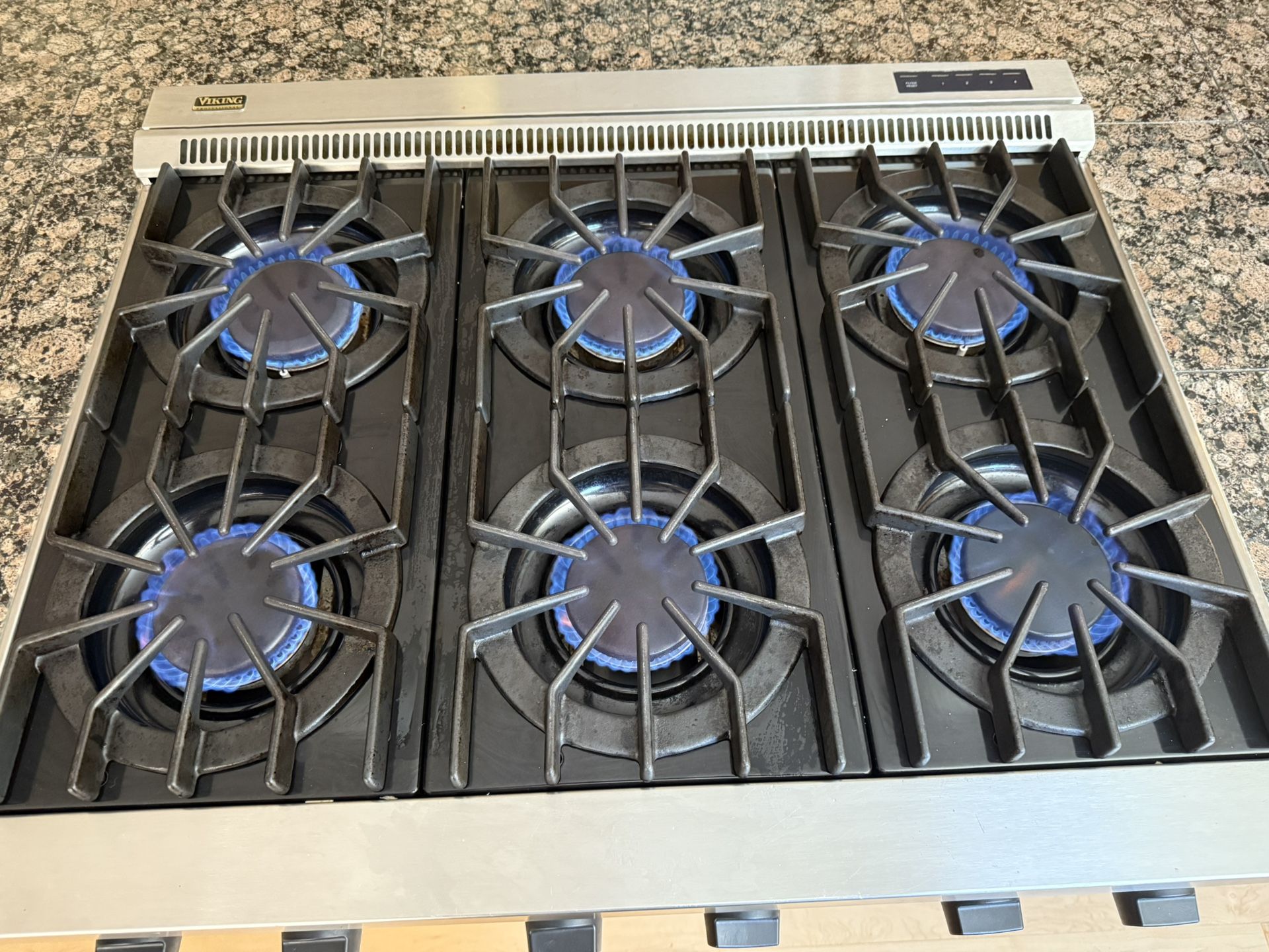 Viking Rangetop 6 Burner 36 Inch