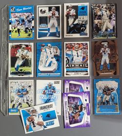 🏈 14 Card (13 Different) QB Cam Newton Cards 