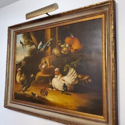 Chiaroscuro Hand Painted Wildlife Realism