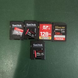 128GB SD Cards!