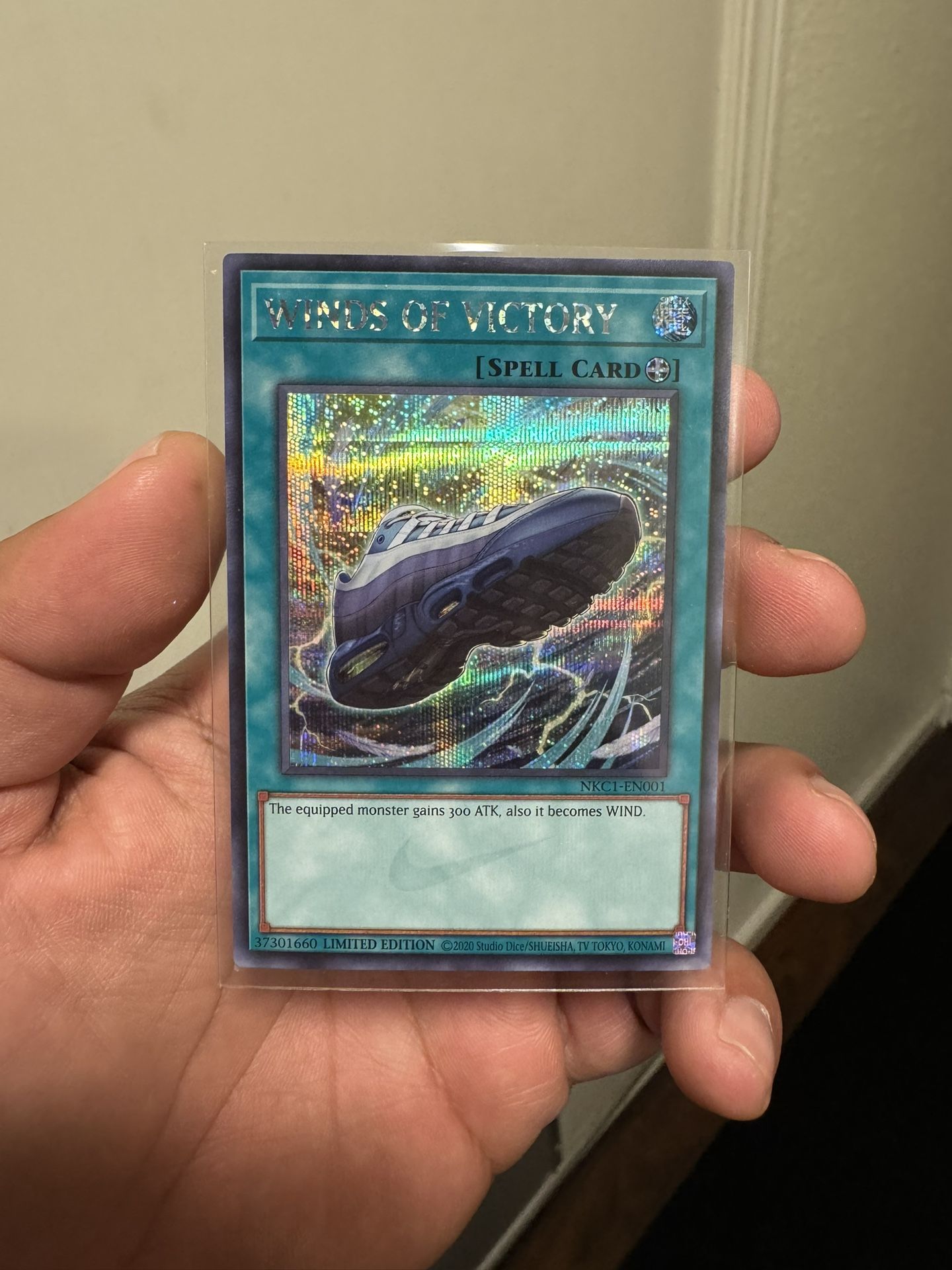 Yu-gi-oh! X Nike Air Max Promo Card