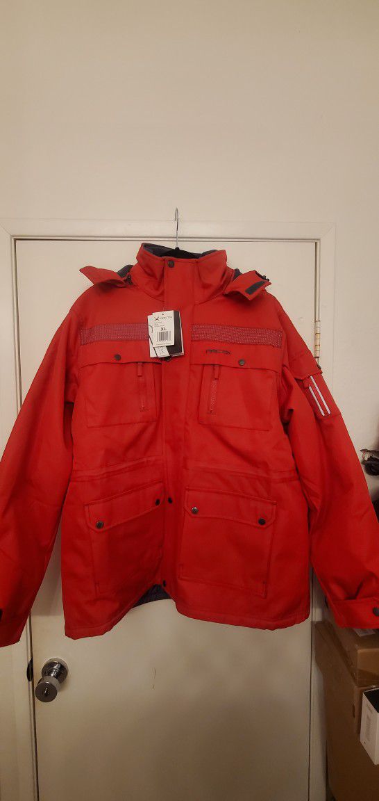 Arctix Tundra Parka Jacket Formula Red XL