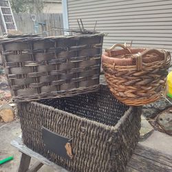 All 3 Storage Baskets Only 10$ All Canastas PARA Su Casa 