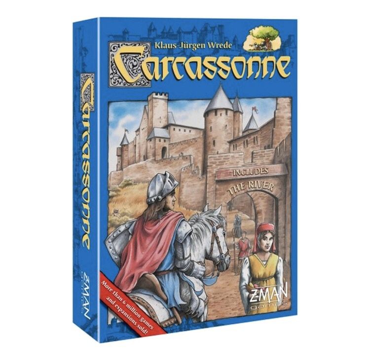 New Sealed Carcassonne Classic Z-Man Board Game
