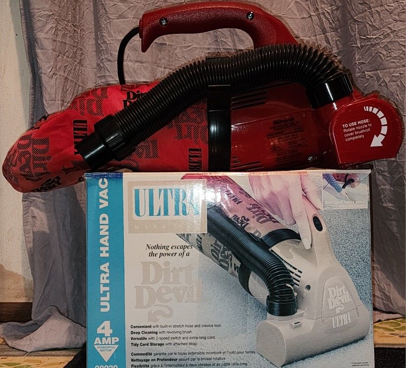 Dirt Devil M08230RED Red Handheld Vacuum Cleaner
