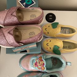 Toddler Girl Shoes Size 6,8,10