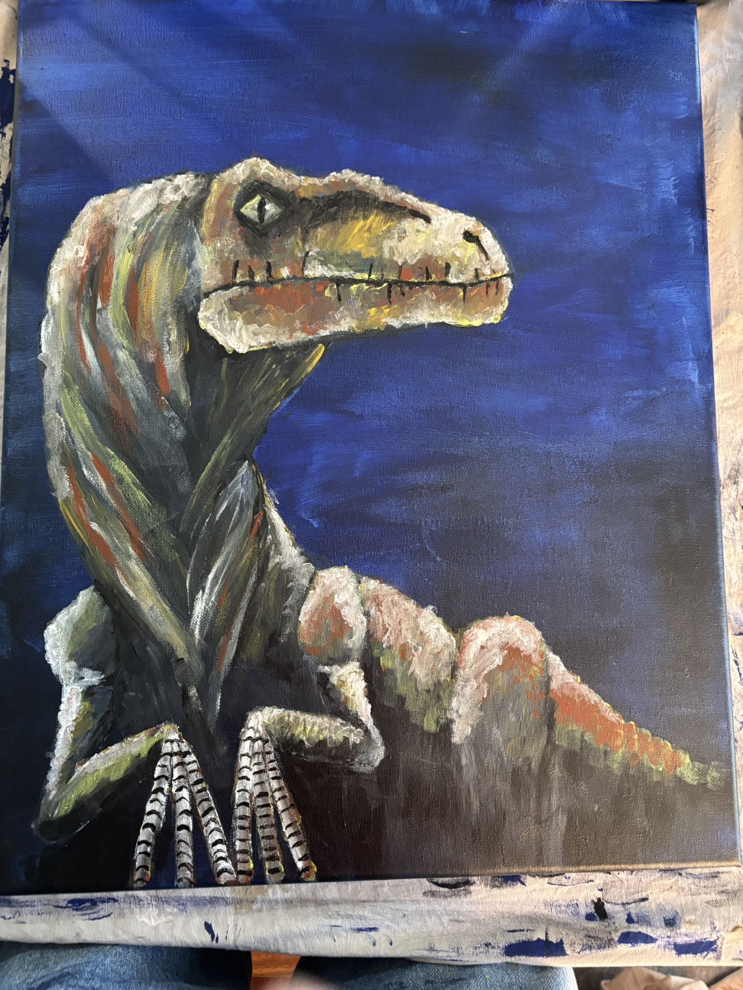 Dinosaur Painting
