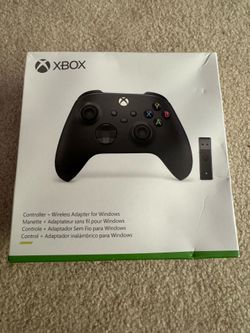Microsoft Xbox Controller with Adapter for Windows