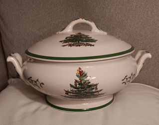 Spode Christmas Tree Large Soup Tureen with Lid