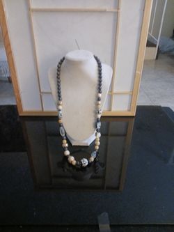 Wooden Beads Necklace 