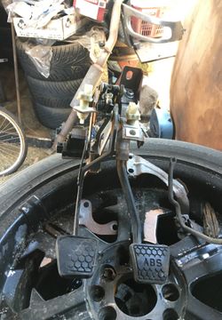 Pedals for a stick
