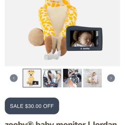 Zooby Plush Baby Monitor (giraffe)
