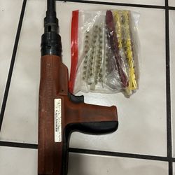 Remington 496 Powder Actuated Tool with Loads/Fasteners