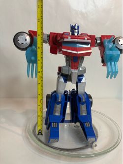 Transformers Cyberverse Adventures Unite Roll N Change Optimus Prime Incomplete