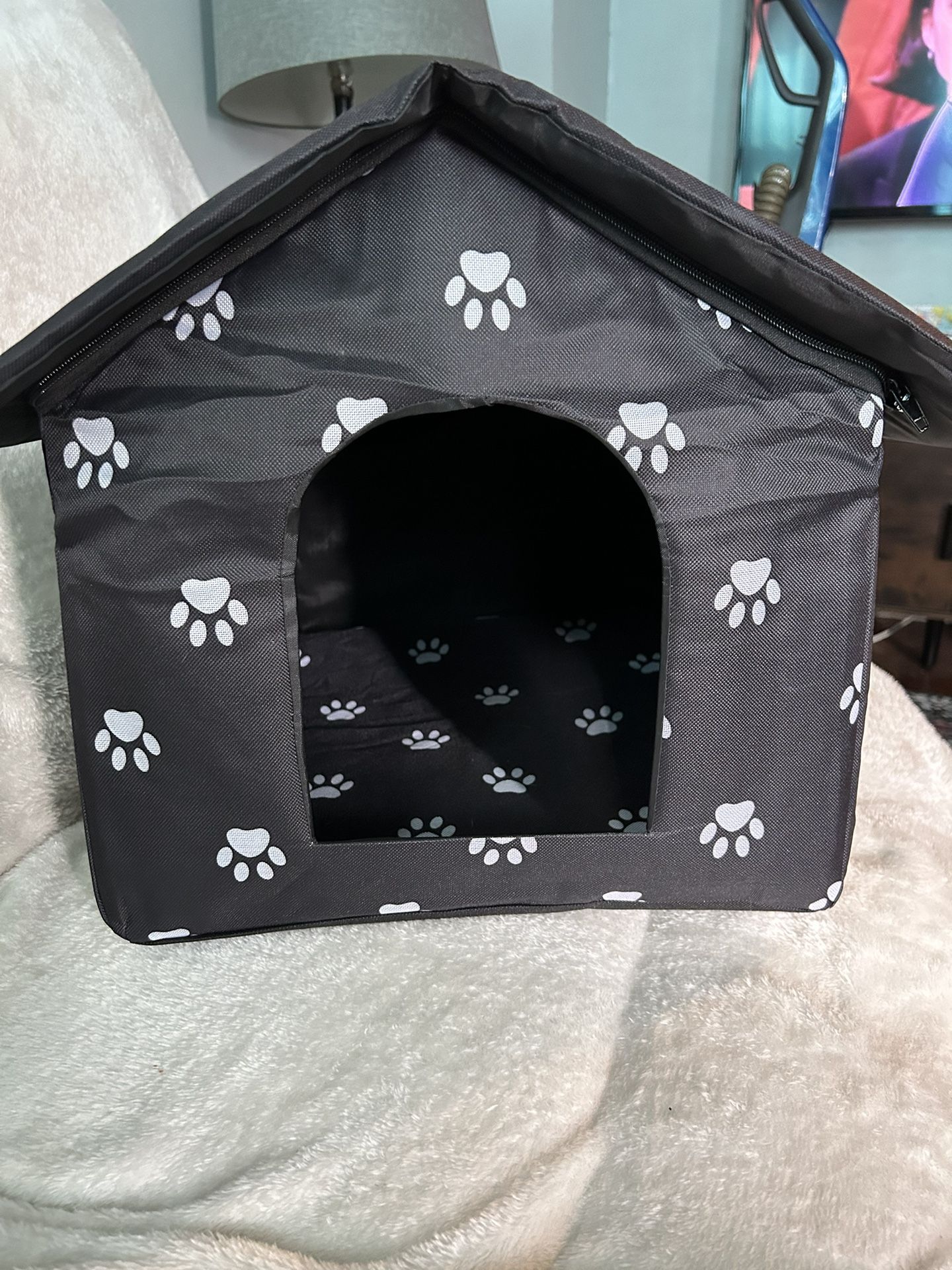 Small Fabric Dog/cat House