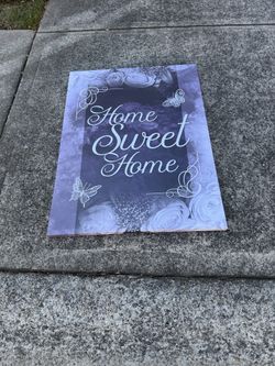 Home canvas print
