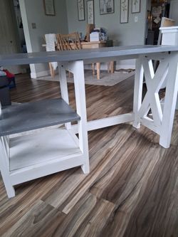 Real Wood Farmhouse Desk – $150