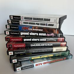 PlayStation 2/PS2 Games-Bundle of 9