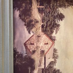 Framed  Vintage Painting 