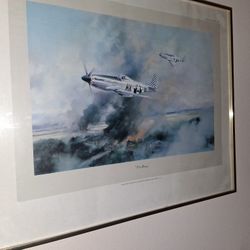 Vintage 51 Mustang Art Pic