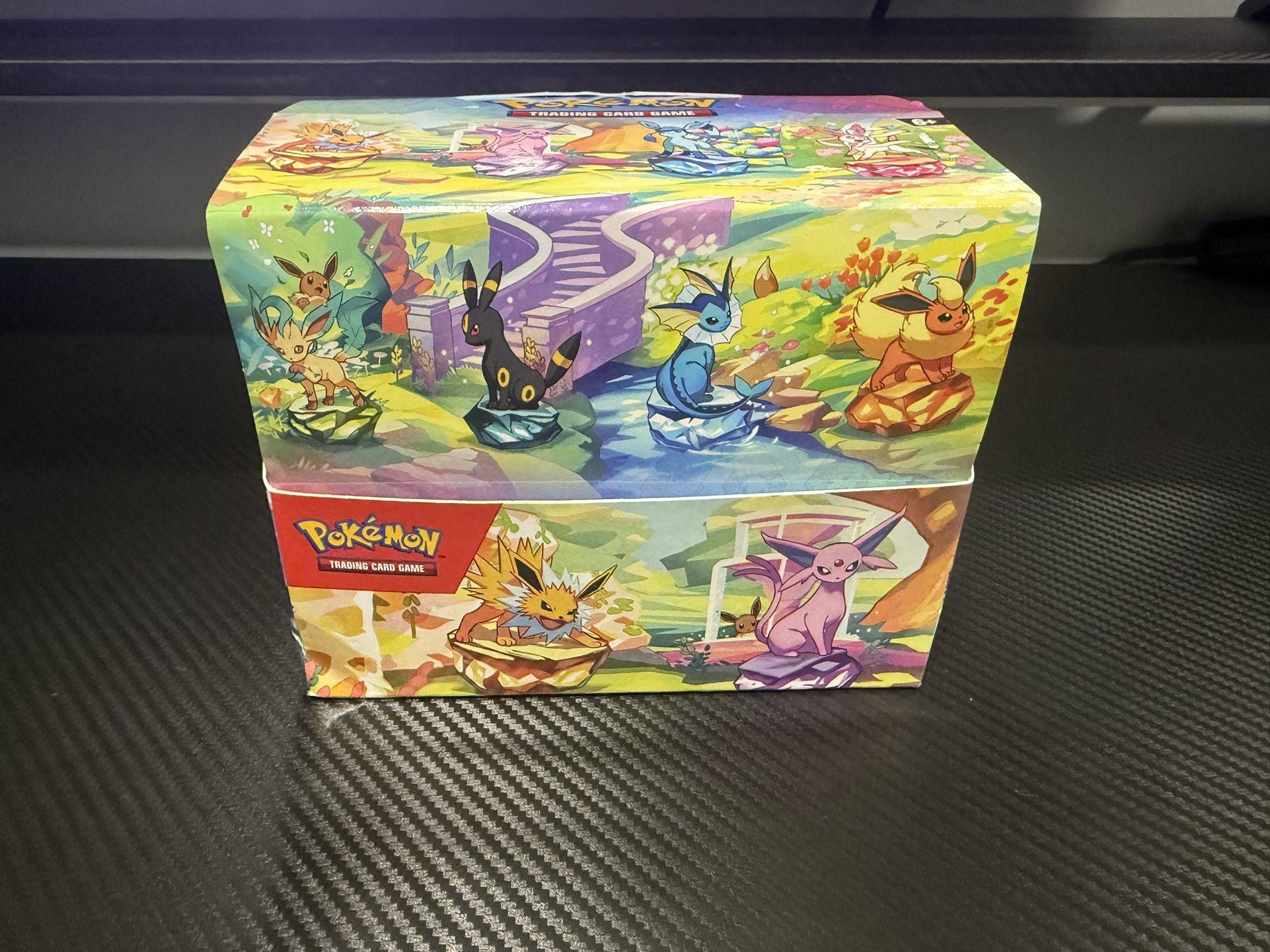Prismatic Evolutions Mini Tin Display