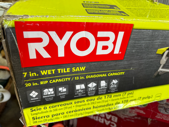 RYOBI Wet Tile Saw
