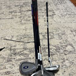 JR LH Golf Clubs