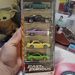 Hot Wheels 5 Pack Fast And Furious 
