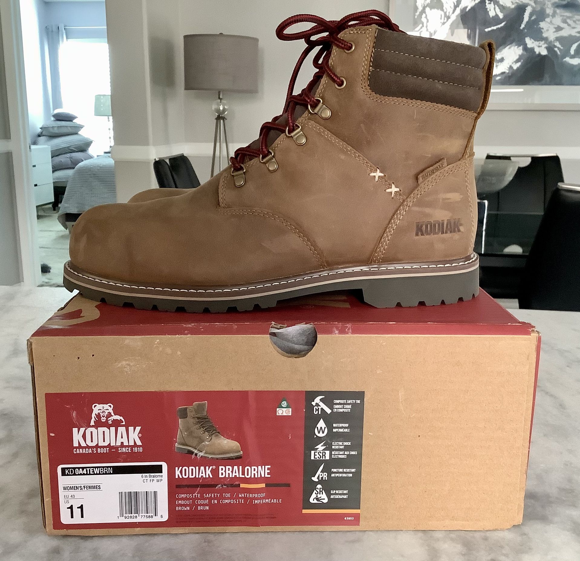 Women’s Waterproof Composite Toe Boots
