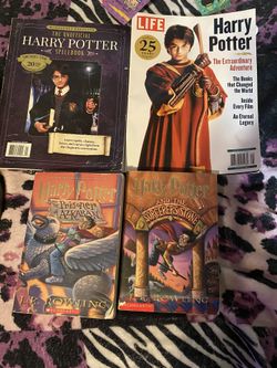 Harry Potter books, Magazines & Bookmarks!