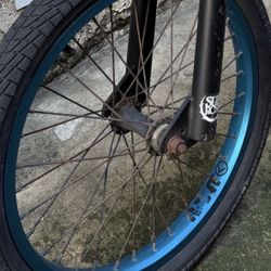18 In Bmx Rims Only  And Tires Set Trade 