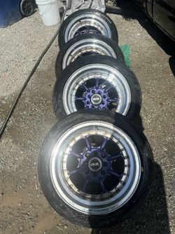 XXR 002.5 The Saga 15x8 +20 Blue