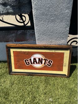 Painted giants framed pic