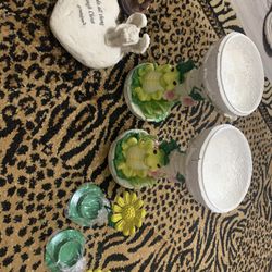 Cute Outdoors / Patio Decor.  All Brand New. Pick Up Location Is East Delray 
