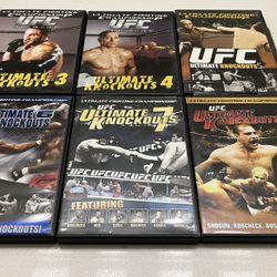 UFC Ultimate Knockouts DVD Collection (# 4-8)