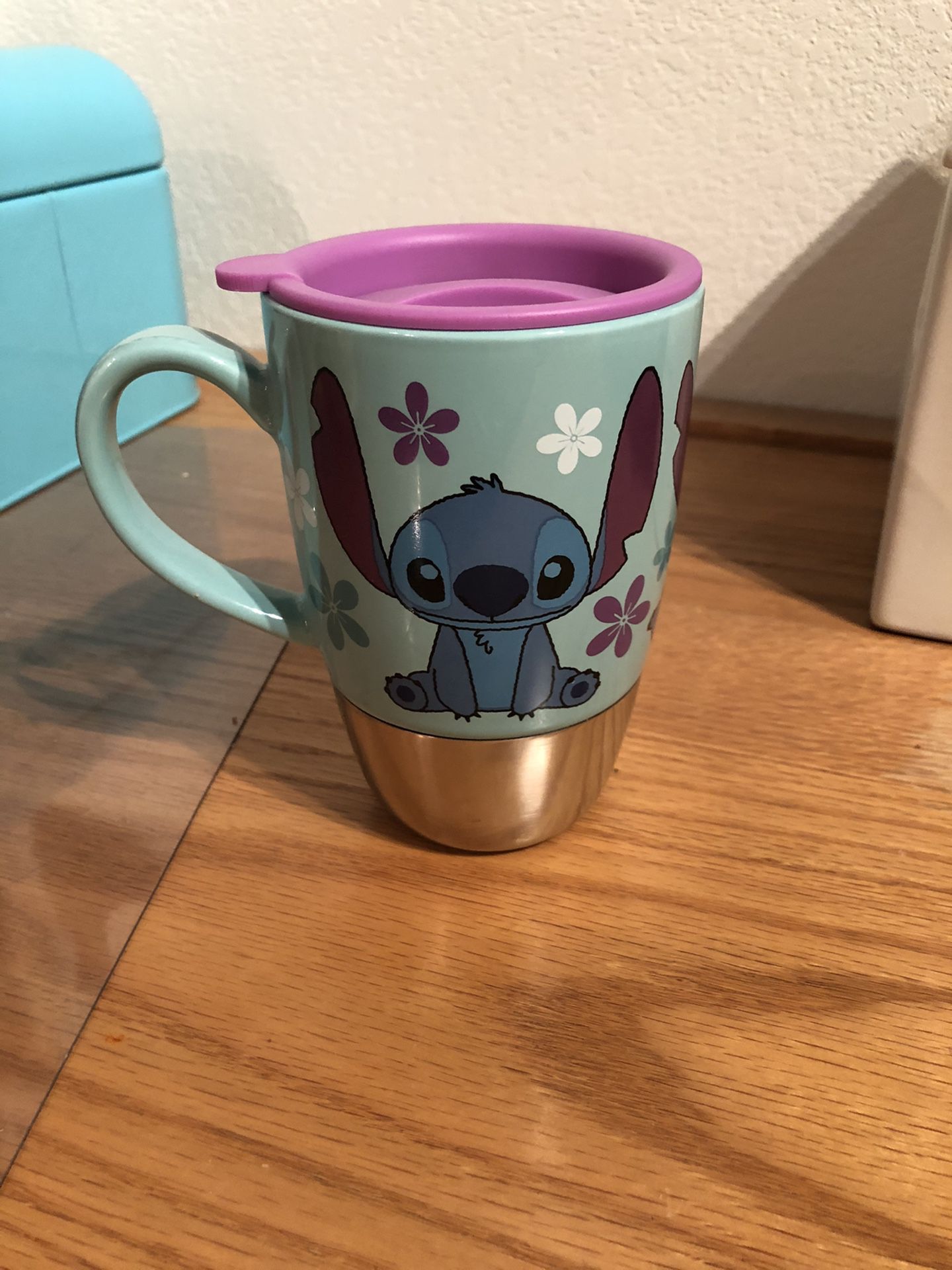 Stitch travel mug