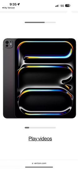 iPad  pro 13 inch 256 GB