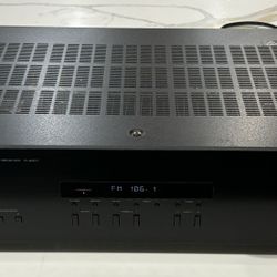 YAMAHA R-S201 NATURAL SOUND FM/AM STEREO RECEIVER BLACK