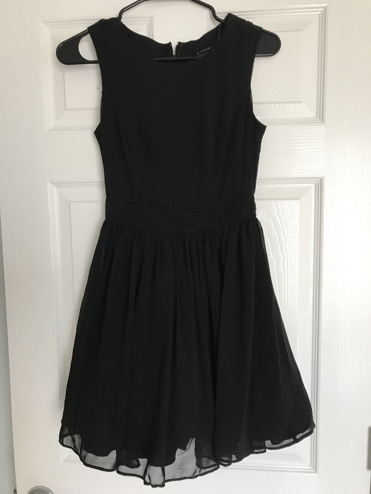 Black dress, dress, lace dress