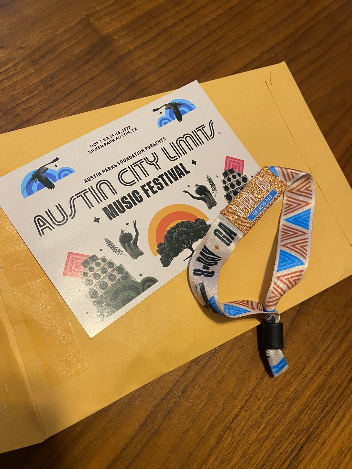 ISO Weekend 2 ACL- Weekend One ACL GA 3-Day Wristband For Trade! 