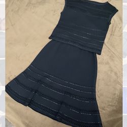 St John Evening Two Piece Dress 