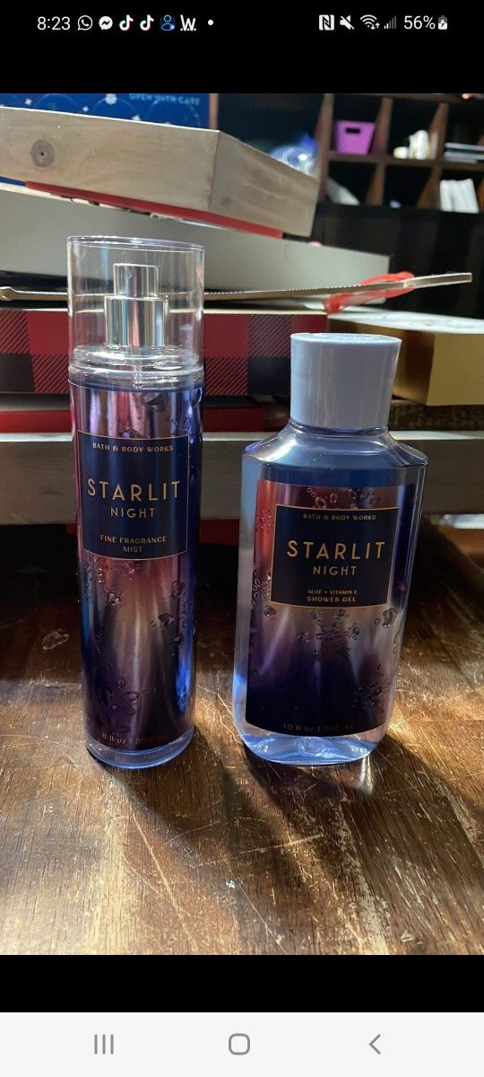 Bath And Body Works Starlit Night Set