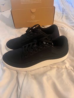 All Birds Canvas Pacer black shoe size 9 EU 39