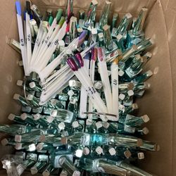 Used Gel Polish With Samples & Metal Rack : $135